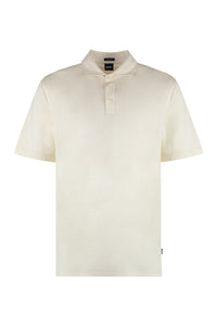 Blend cotton polo shirt